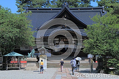 Famous Oyama Shrine Kanazawa Japan Editorial Stock Photo