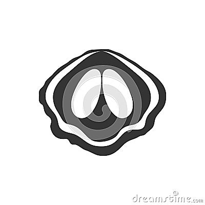 Oyster Icon Vector Illustration