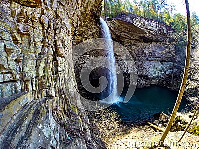 Ozone Falls, Cumberland County, Tennessee Stock Photo