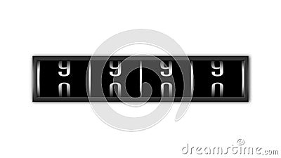 odometer animation