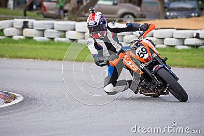 P.Mana in Super Moto 2014 Editorial Stock Photo