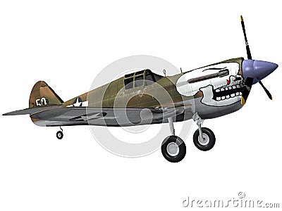 P40 Warhawk Stock Photo