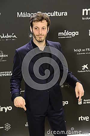 Pablo Gomez Pando attended the 27th Malaga Festival red carpet presentation in Madrid Spain Editorial Stock Photo