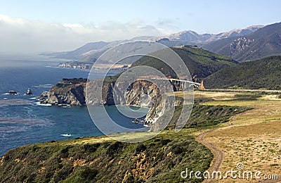 Pacific Coast Highway Stock Photo