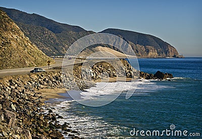 Pacific Coast Highway, California Stock Photo