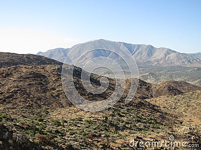 Pacific Crest Trail, Southern California Stock Photo