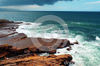 Pacific Ocean Stock Photo