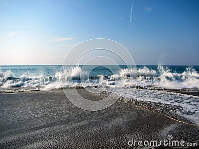 Pacific Wave Stock Photo