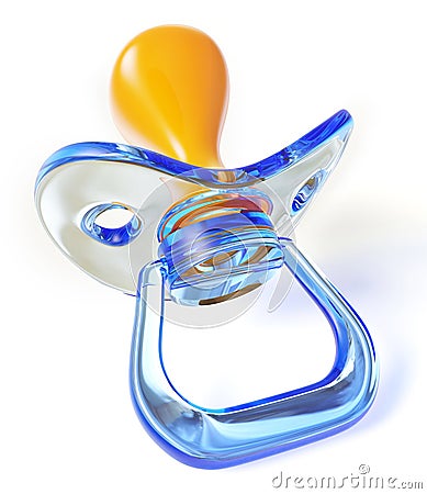 Pacifier Stock Photo