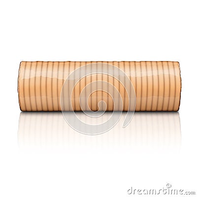 Pack of biscuits. Vector Illustration