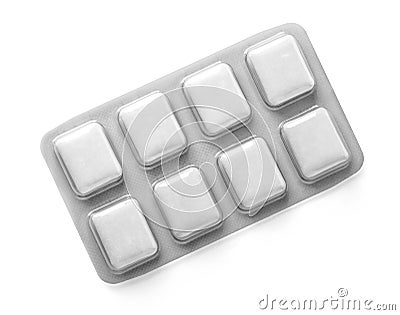 Pack of Chewing Gum Stock Photo