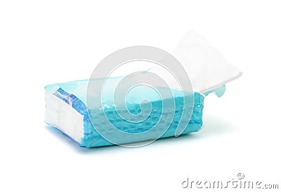 A pack of tissue paper Stock Photo