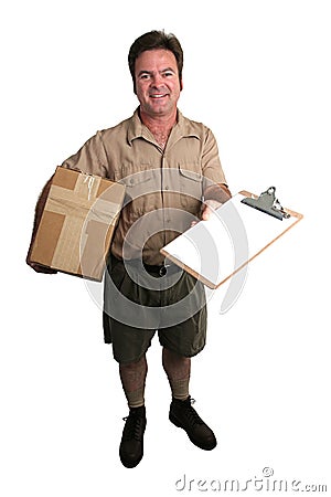 Package Arrived Stock Photo