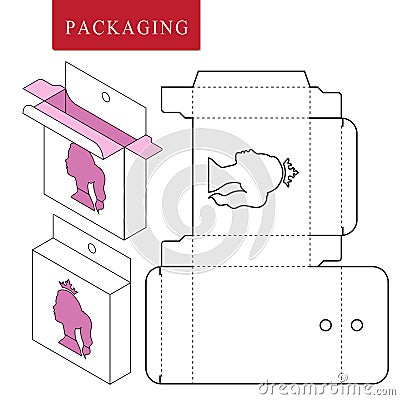 Packaging for cosmetic or skincare product Vector Illustration