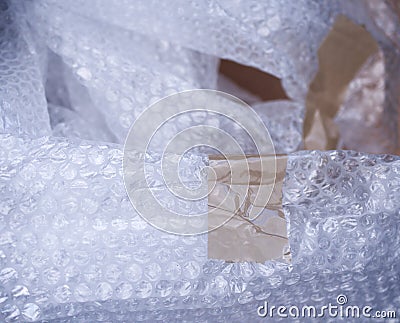 Packaging materials Stock Photo