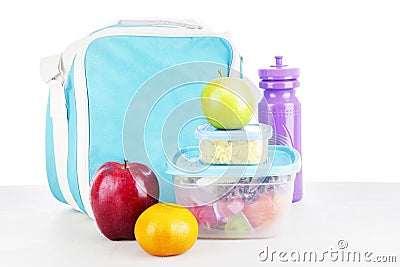 A packed lunch Stock Photo