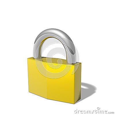 Pad Lock Stock Photo