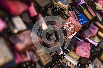 Locks of Love Stock Photo