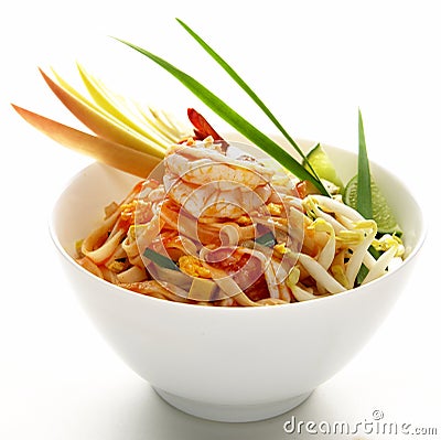 Pad Thai Stock Photo