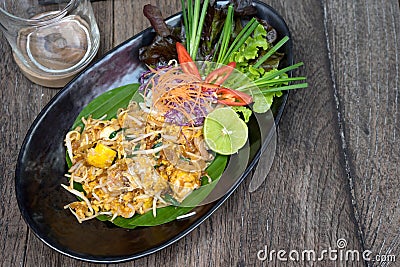 Pad Thai Thailand food Stock Photo