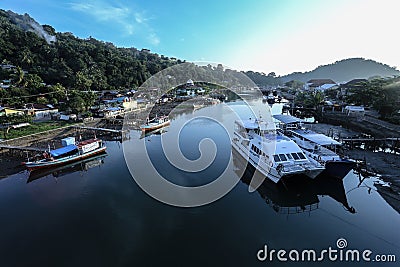 Padang city indonesia Editorial Stock Photo