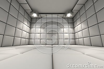 Padded Cell Stock Photo