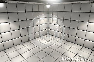 Padded Cell Stock Photo