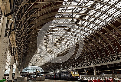 Paddington station in London Editorial Stock Photo