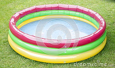 Paddling pool Stock Photo