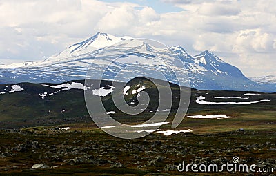 Padjelanta national park Stock Photo