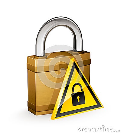 Padlock Vector Illustration