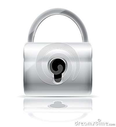 Padlock vector Vector Illustration