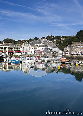 Padstow Harbour Cornwall England UK Stock Photo