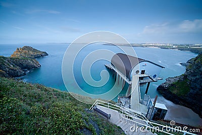Padstow Lifeboat Station Editorial Stock Photo