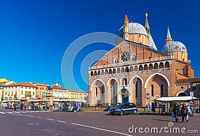 Padua, Veneto region, Italy: The Basilica of St. Anthony Basilica di Sant`Antonio di Padova Editorial Stock Photo