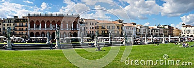 Padua, Italy (panorama) Editorial Stock Photo