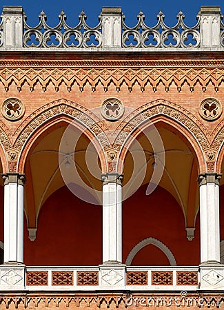 Padua: Venetian Archway Stock Photo