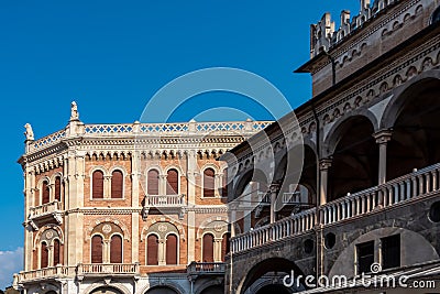 Padua - View on the facade of Palazzo Della Ragione in Padua, Italy, Veneto, Europe Stock Photo