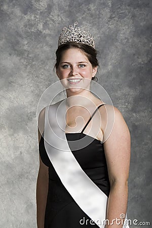 Pageant queen Stock Photo
