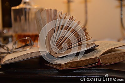 Pages of books Stock Photo