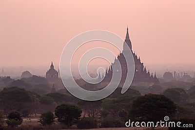 Pagoda in Bagan earlier this year Stock Photo