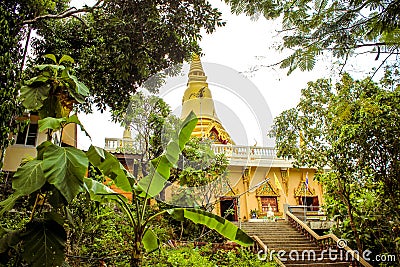 Pagoda Laem Sor, Thailand Koh Samui Stock Photo