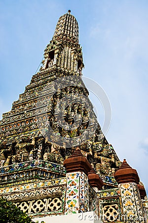 Pagoda in Thailand Stock Photo
