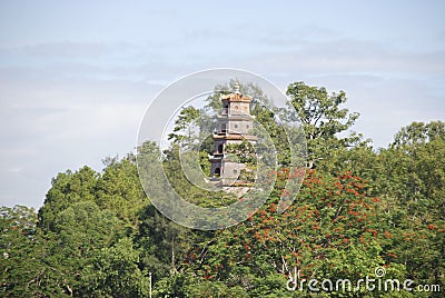 Pagoda - Vietnam Stock Photo