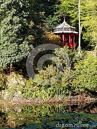 Pagoda View Stock Photo