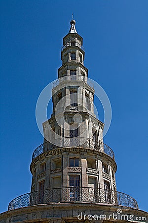 Pagode de Chanteloup Stock Photo