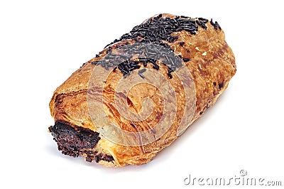 Pain au chocolat Stock Photo