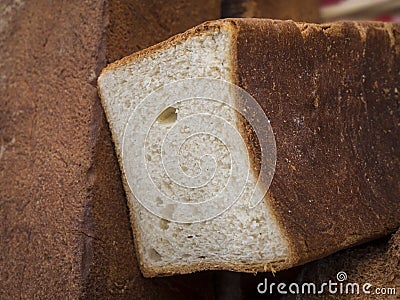 Pain de Mie Bread Stock Photo