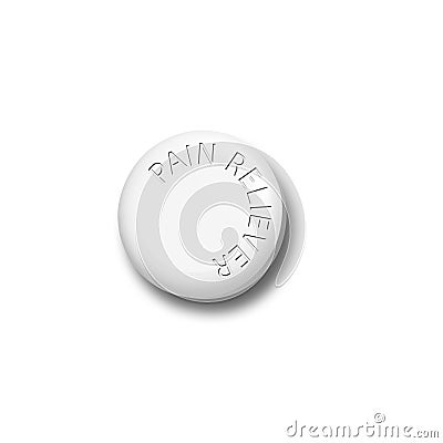 Pain Reliever Stock Photo