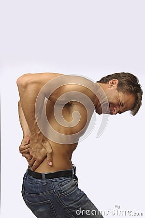 Painful lower back pain